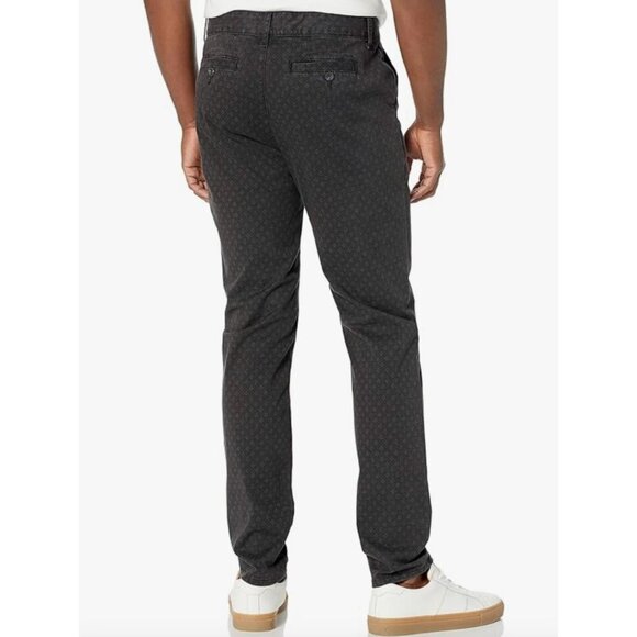 NWT Men's PAIGE Stafford Trouser Printed Slim Fit Pant | Size W30 L32 - Picture 2 of 13